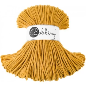 Bobbiny فاخر مكرمية Cord خيط, Mustard, 3 ملم