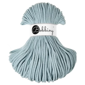 Bobbiny فاخر مكرمية Cord خيط, Misty, 5 ملم