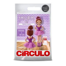 طقم كروشيه من Circulo Amigurumi - مجموعة راقصة الباليه (ألانا)