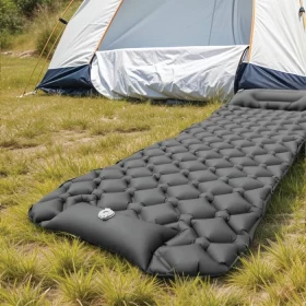 Green Lion Inflatable Air Mattress – Camping Sleeping Bed