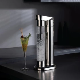 آلة المياه الغازية من LePresso – فضي