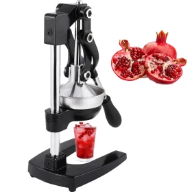 Manual Hand Press Fruit Juicer Metal Juice Squeezer