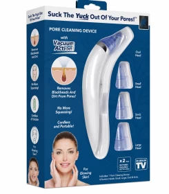 Blackhead Remover with Battery-Powered Deep Pore Suction