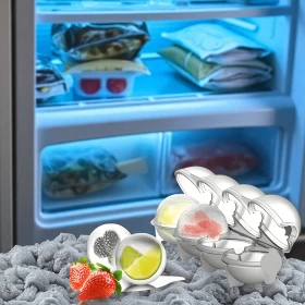 صانع مكعبات الثلج 4 كرات