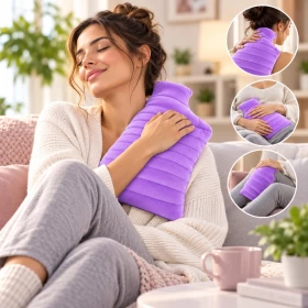 وسادة حرارية قابلة للتسخين بالميكروويف – ناعمة كالغيوم، 30 × 18 سم