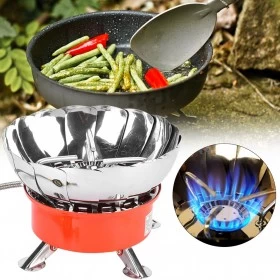 Windproof Portable Butane Gas Camping Stove