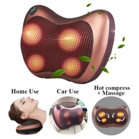 3D Neck and Back Massager with Heat Therapy-Electrical